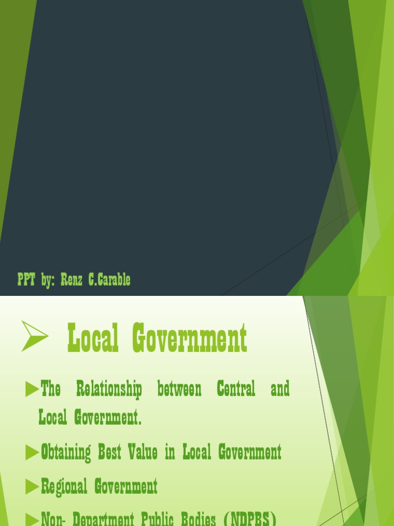 Understanding Local Government in the UK | PDF | Public–Private ...