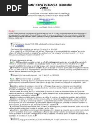 Normativ Ntpa 002 2005