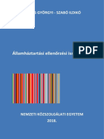 Államháztartási Ellenőrzési Ismeretek - Kézirat - Tankönyv PDF