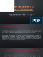 UNIDAD 4 Seguridad en Servicios de Internet