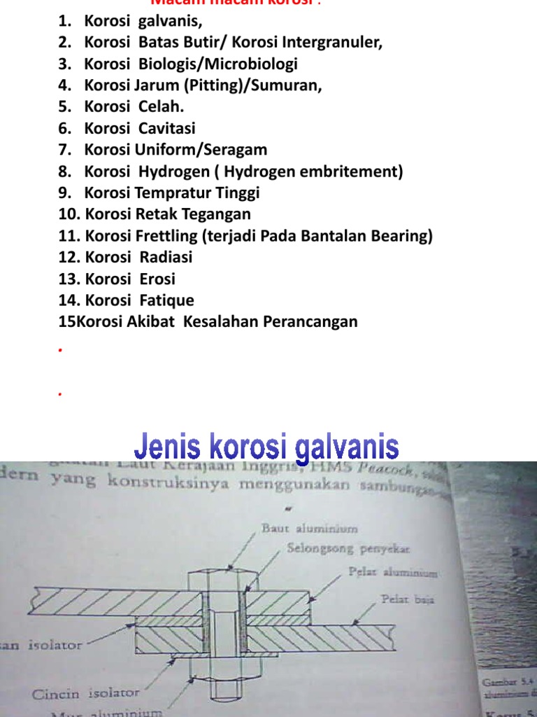 Jenis-Jenis Korosi dan Penyebabnya | PDF | Teknologi & Rekayasa