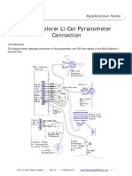 Wind Explorer Li-Cor Pyranometer Connection
