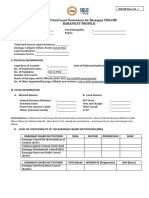 SGLGB Form 1 Barangay Profile