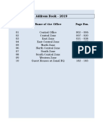 Revised Address Book 2019 PDF