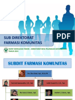 Sub Direktorat Farmasi Komunitas: Rapat Konsultasi Teknis - Direktorat Bina Pelayanan Kefarmasian TAHUN 2014