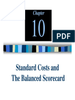 Standard Costs and The Balanced Scorecard