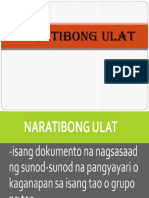 naratibong ulat ppt