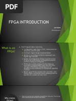 Fpga Introduction 20190626a