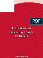 Lexislacion Da Educacion Infantil en Galicia