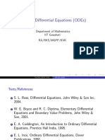 IIT Guwahati ODE Course Covers Linear Algebra Approach