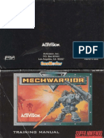 MechWarrior - 1992 - Activision