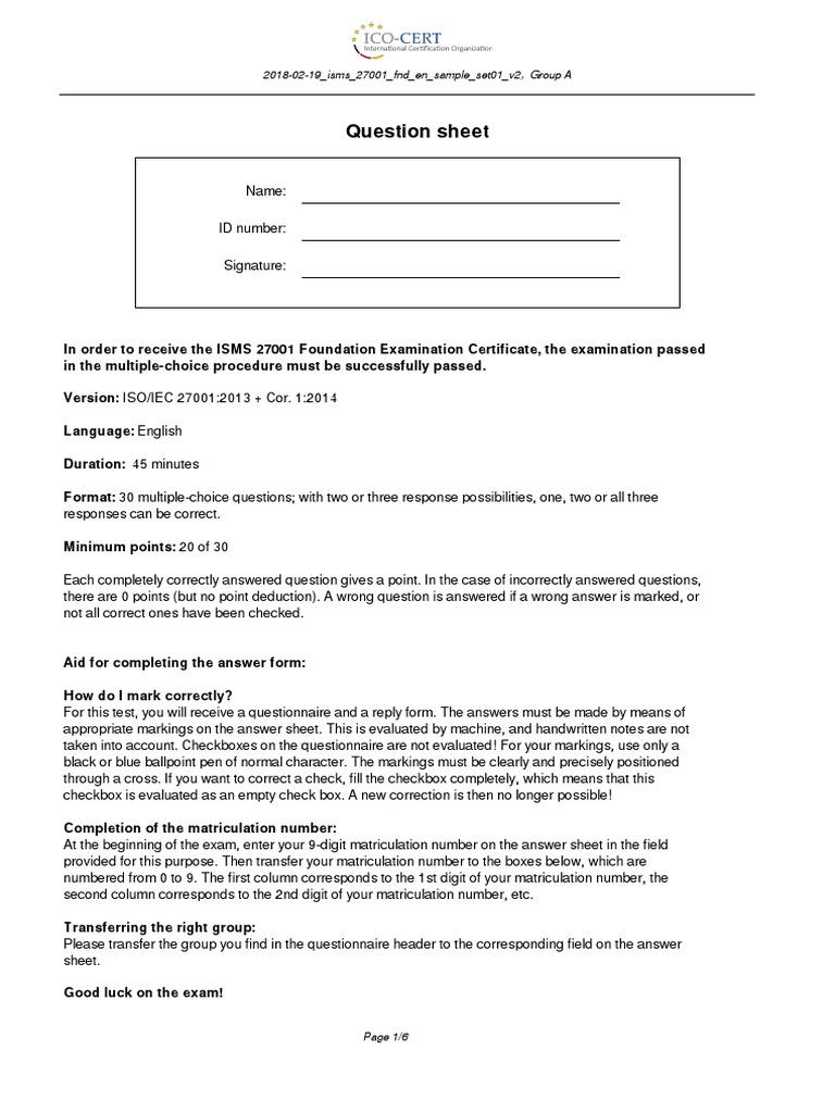 ISO-IEC-27001-Lead-Auditor Echte Fragen | Maxtic