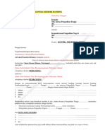 Contoh Format Kontra Memori Banding PDF