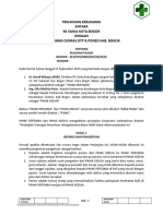 Perjanjian Kerjasama Antara Rs Vania Kota Bogor Dengan Puskesmas Ciomas DTP & Poned Kab. Bogor