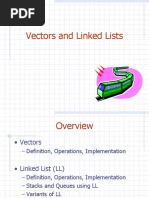 Vector Linked Lists