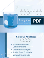 Analytical Chemistry: Kenneth Soriano, Eit, Amicheme