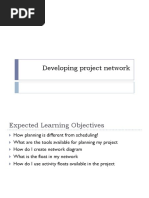 Day 5 - Developing Project Network Diagram PDF