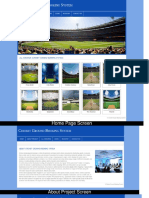 PHP and MySQL Project on Cricket Ground Booking System Screens