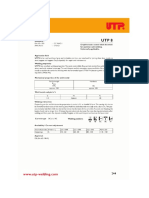 UTP Welding Consumables For Cast Iron Materials