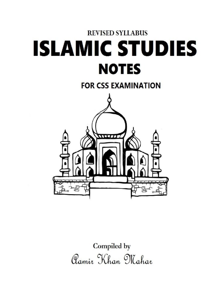 1 Islamiat Notes PDF Sharia Tawhid picture