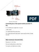 Connecting Pins of The Speed Module (Encoder FC-03) :: Main Technical Characteristics