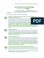 Manifiesto Benetako Green