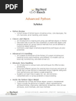 Advance Python Programming