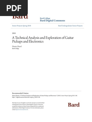 pickup guitar technic