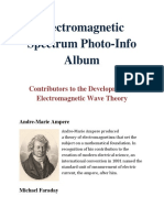 Electromagnetic Spectrum Photo-Info Album: Contributors To The Development of Electromagnetic Wave Theory