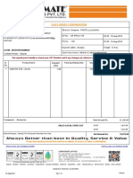 Sales Order Confirmation: Branch / FMCPL