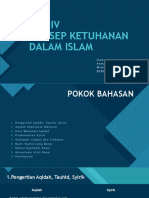 Konsep Ketuhanan Dalam Islam