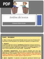 Análise de textos
