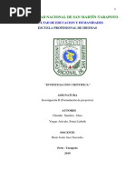 Investigación Científica