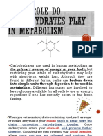 Carbohydrate Metabolism