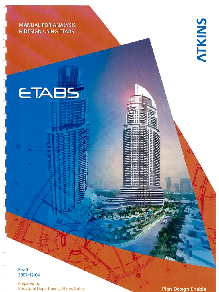 Etabs (Atkins) | PDF