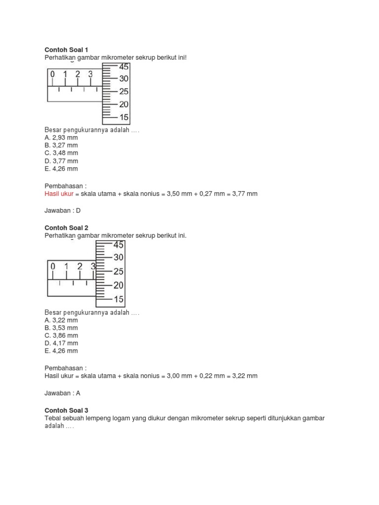 Contoh Soal 1