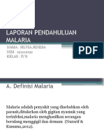 Laporan Pendahuluan Malaria