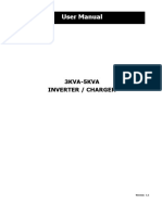 User Manual: 3KVA-5KVA Inverter / Charger