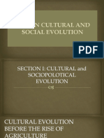 Human Cultural and Social Evolution