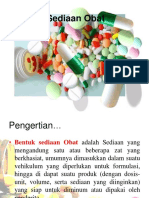 Bentuk Sediaan Obat