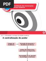 A Consolidacao Das Monarquias Na Europa Moderna