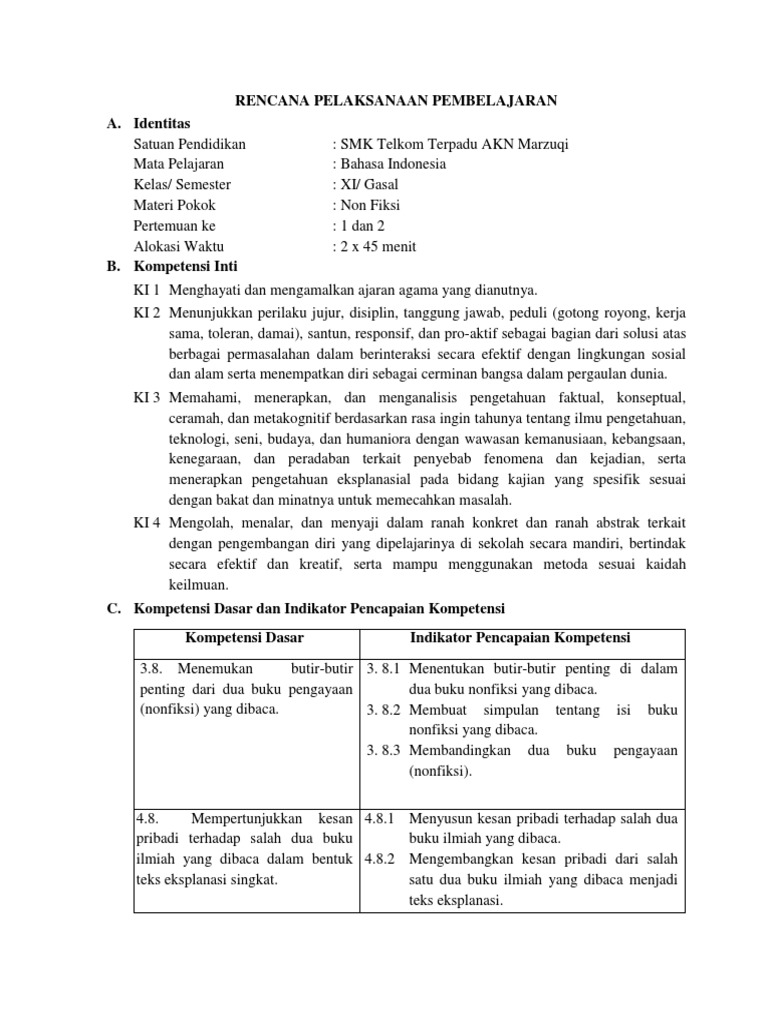 Rpp 3 10 4 10 Nonfiksi Pdf
