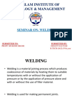 Translam Institute of Technology & Management: Seminar On-Welding