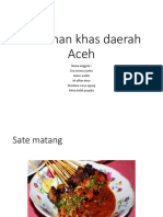 Makanan Tradisional Khas Aceh