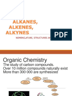 Alkanes, Alkenes and Alkynes