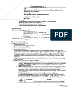 Programming in C&Libraries PDF
