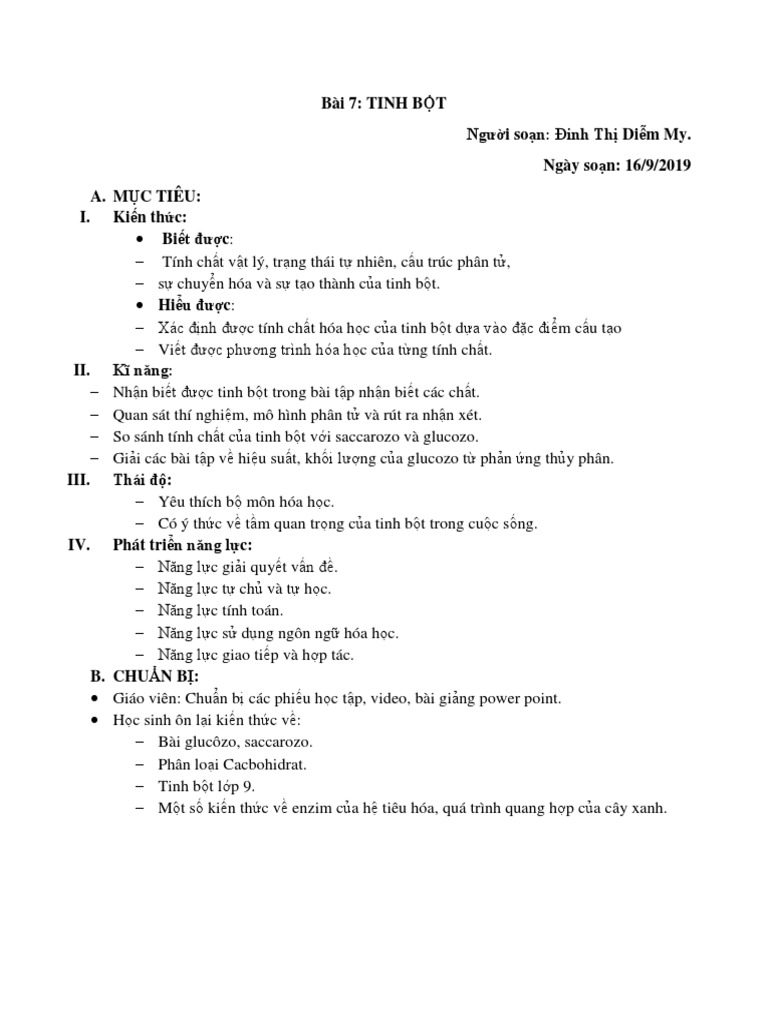 Bài 7 Tinh B T | PDF