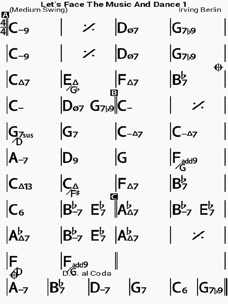 Let's Face The Music and Dance 1 | PDF