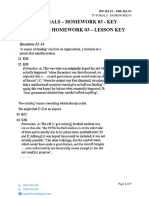 IPP IELTS Pre-IELTS Tutorial Homework 03 Key