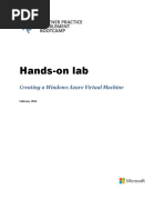 Hands-On Lab: Creating A Windows Azure Virtual Machine